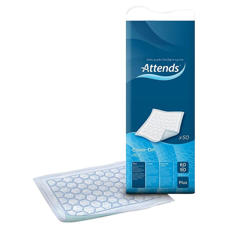 Eurow Esteem Incontinence Bed Pad with 4 Layers and Anti Slip Backing