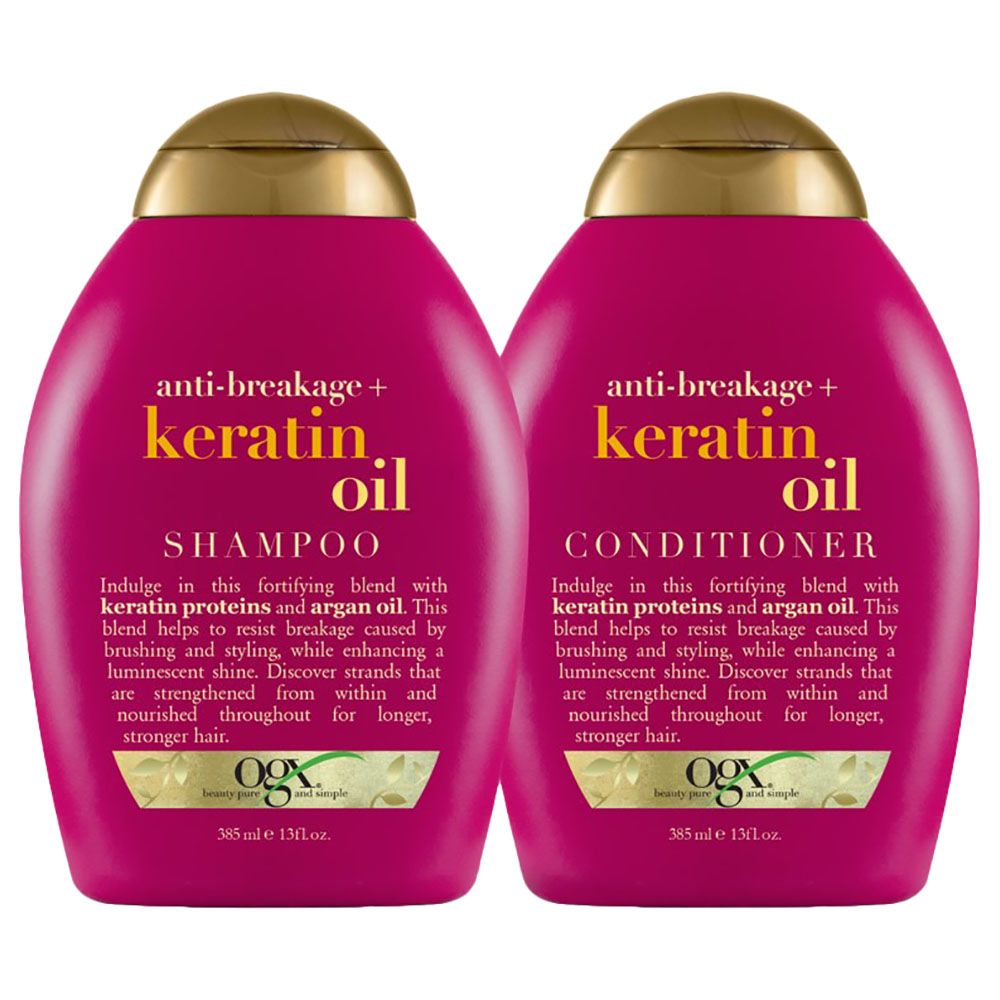 OGX Keratin Oil Shampoo Conditioner Special Offer