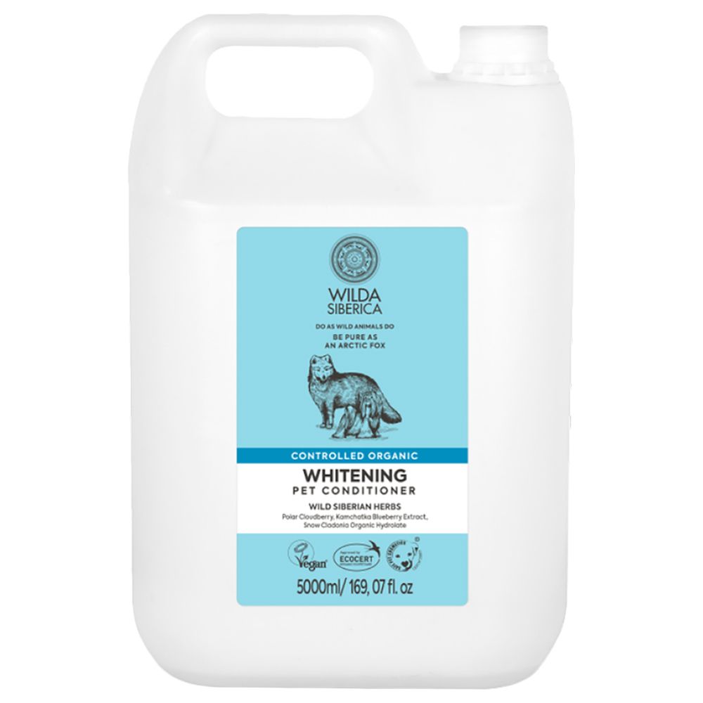Wilda Siberica Controlled Organic Whitening Pet Conditioner 5L