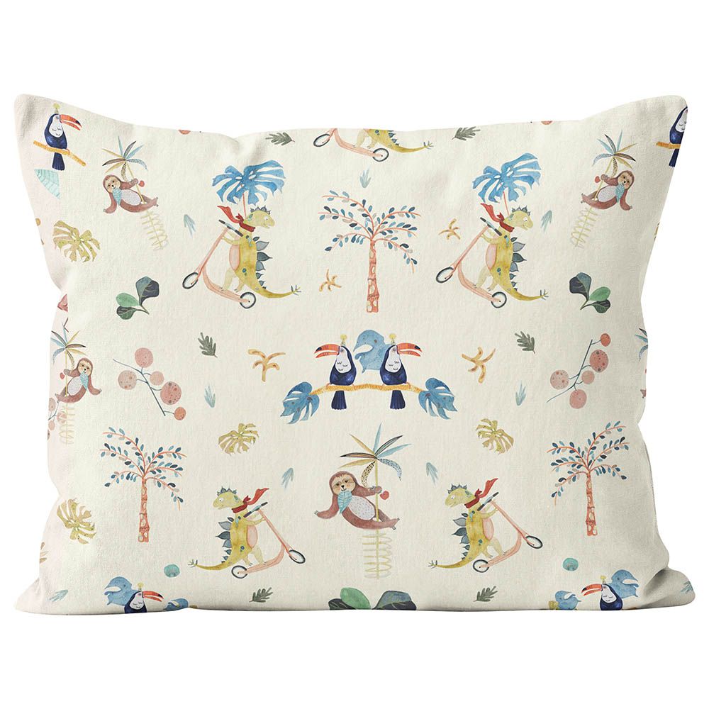 Boreas Dinosaur Pillowcase 35 x 45 cm White Buy at Best