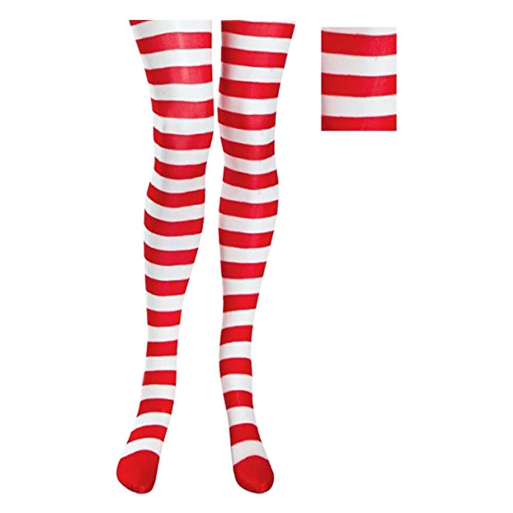 Candy Stripe Stockings Red Buy at Best Price from Mumzworld