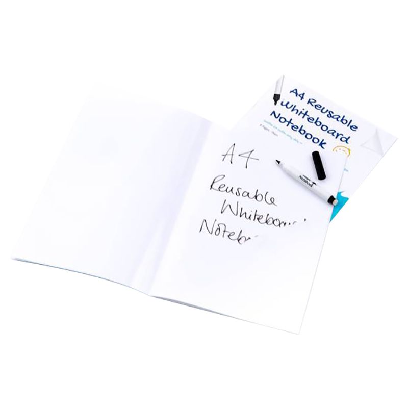 Magic Whiteboard - A4 Reusable Lined Book