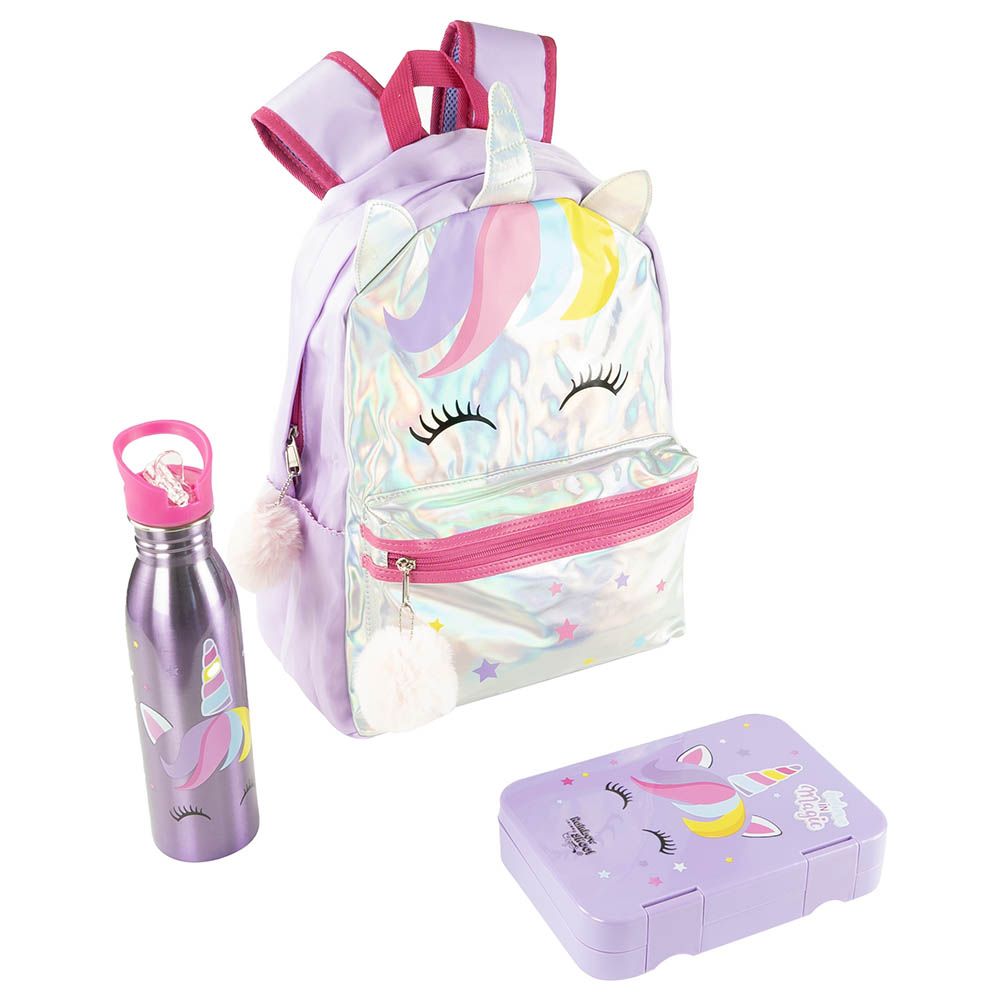 Unicorn backpack and lunchbox 2025