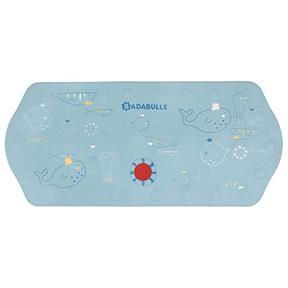  Skip Hop Non-Slip Baby Bath Mat, Moby, Blue : Baby