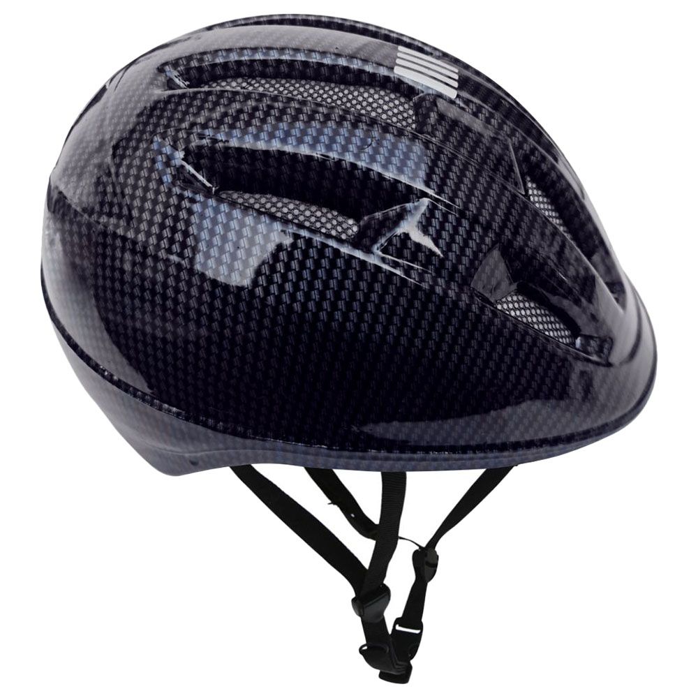 Carbon fiber bicycle shop helmet