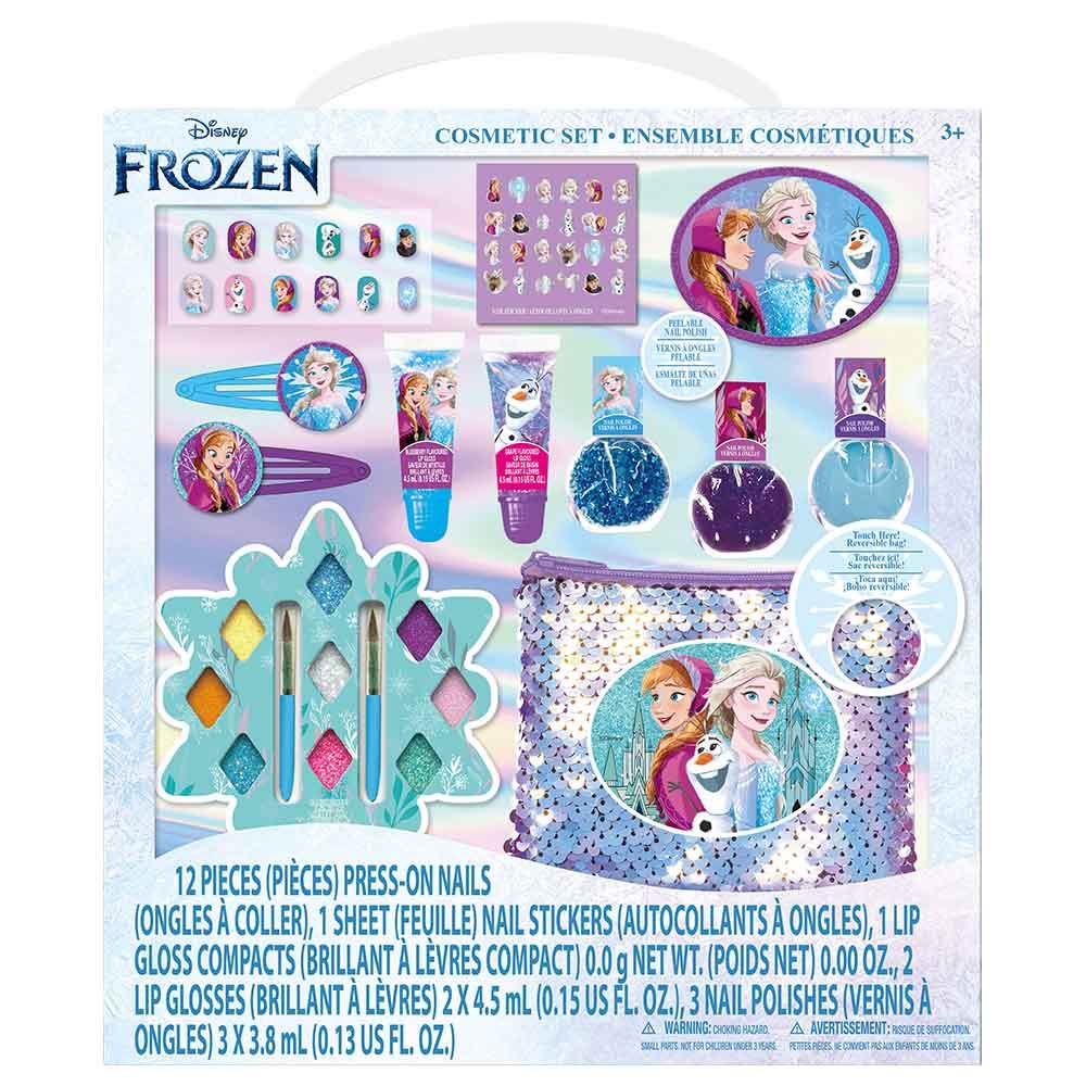 GetUSCart- Disney Frozen 2 - Townley Girl Non-Toxic Peel-Off Water-Based  Natural Safe Quick Dry Nail Polish |Gift Kit Set for Kids Toddlers Girls,  Glittery and Opaque Colors| Ages 3+ (18 Pcs)