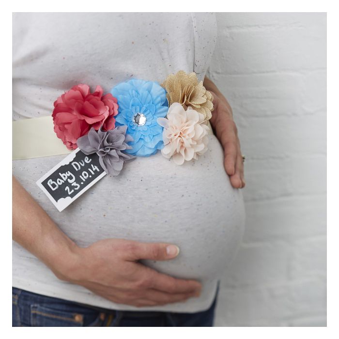 Baby sales shower sash