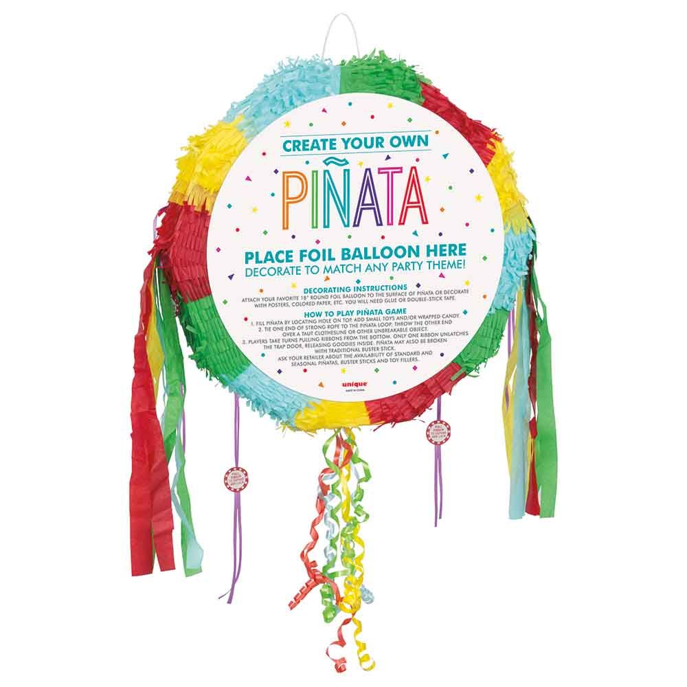 Unique - Create Your Own Drum Pull Pop-Out Pinata