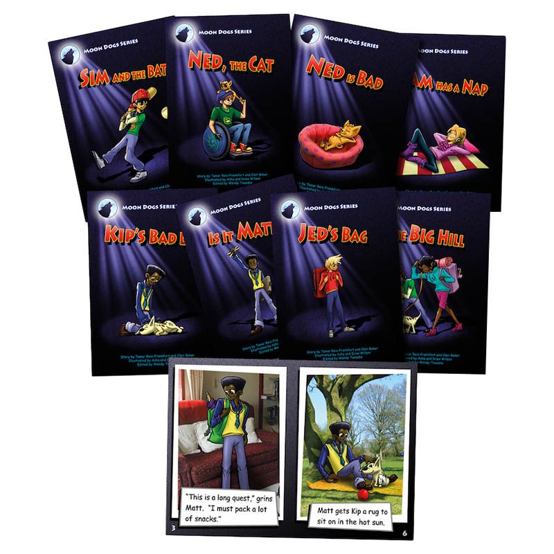 سلسلة كتب كلاب القمر - مجموعة 1