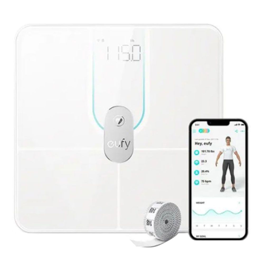 eufy Smart Scale P2, Digital Bathroom Scale with Wi-Fi, Bluetooth