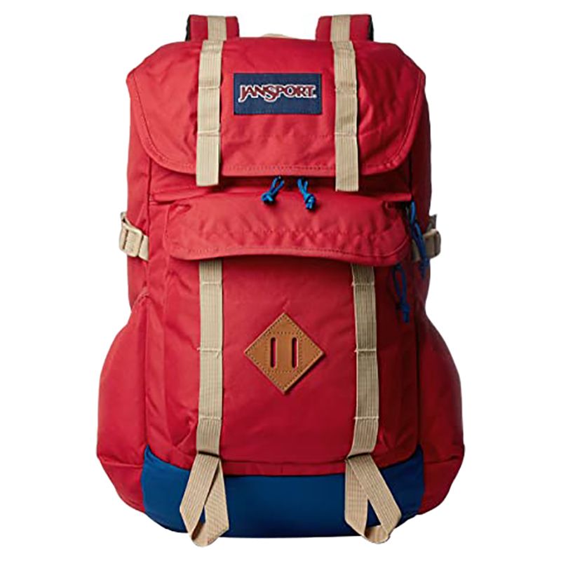 Jansport Javelina Backpack 20 inch Red Tape