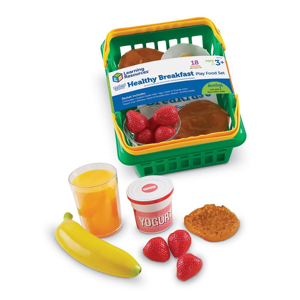 Learning Resources Pretend Play Healthy Breakfast Set Buy at