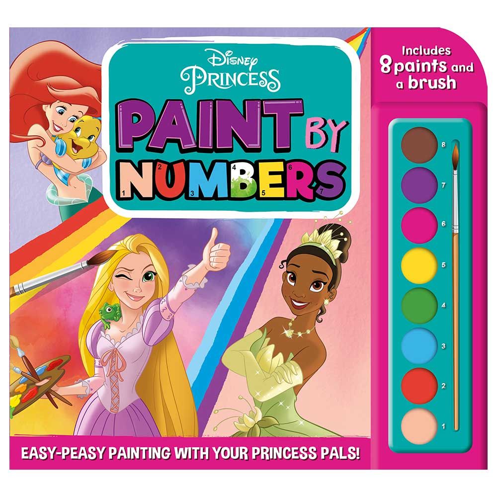 Disney Princess Paint by Numbers - Paint My Numbers