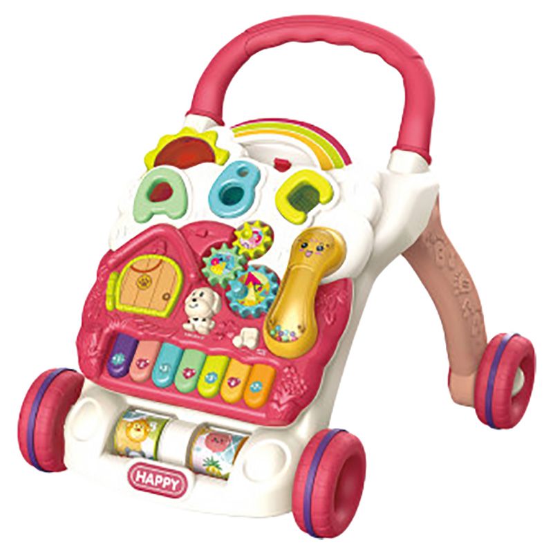 VTech Baby First Steps Baby Walker, Red