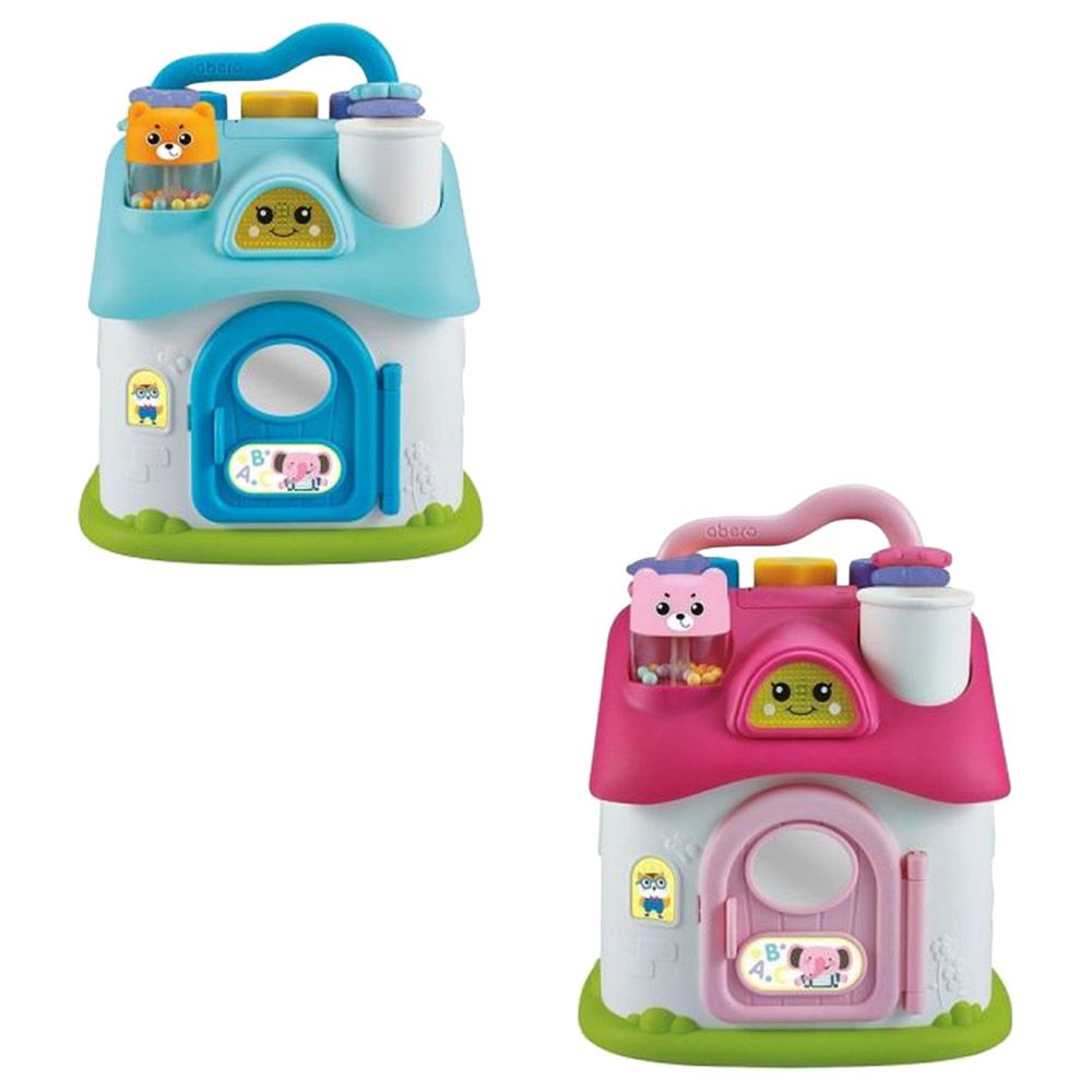 Abero Plastic Musical House Toys Color May Vary