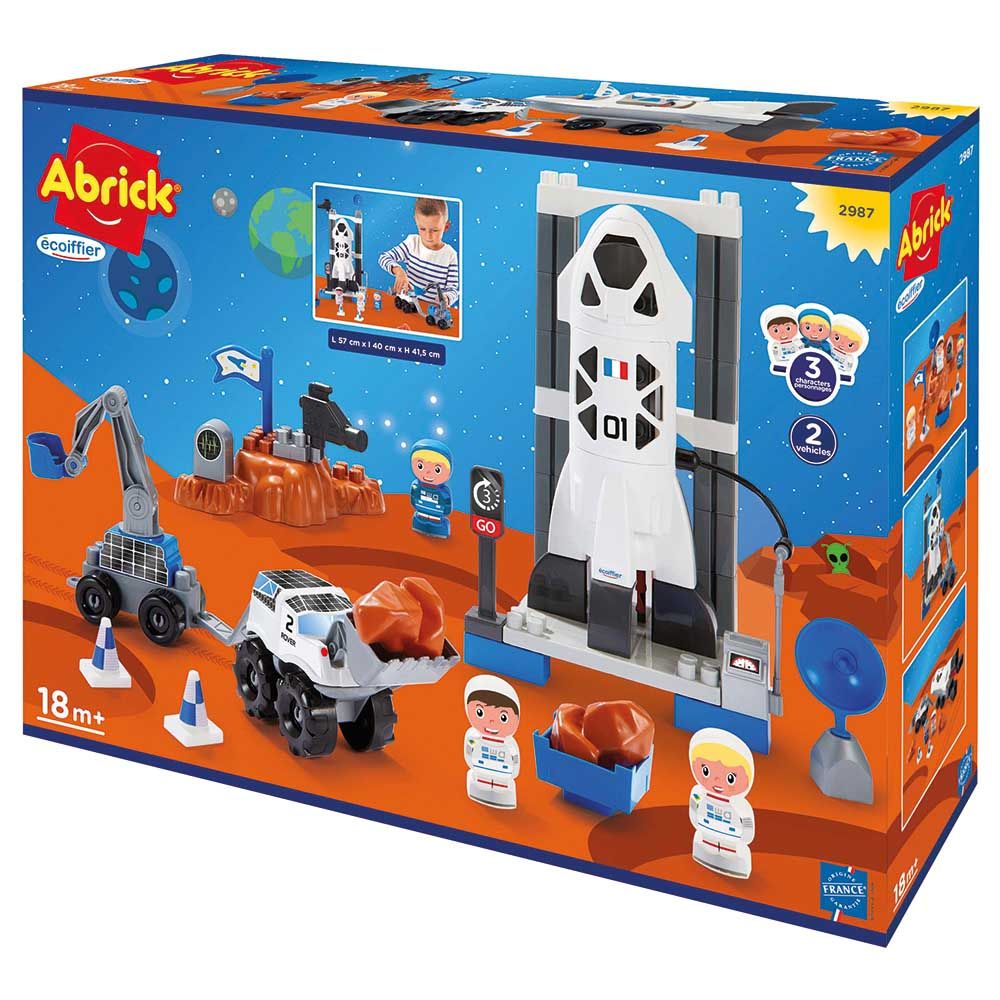 Ecoiffier - Abrick Space Base Playset