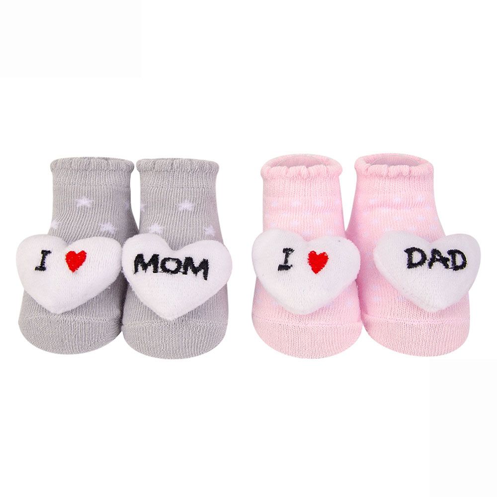 Dad and shop baby socks