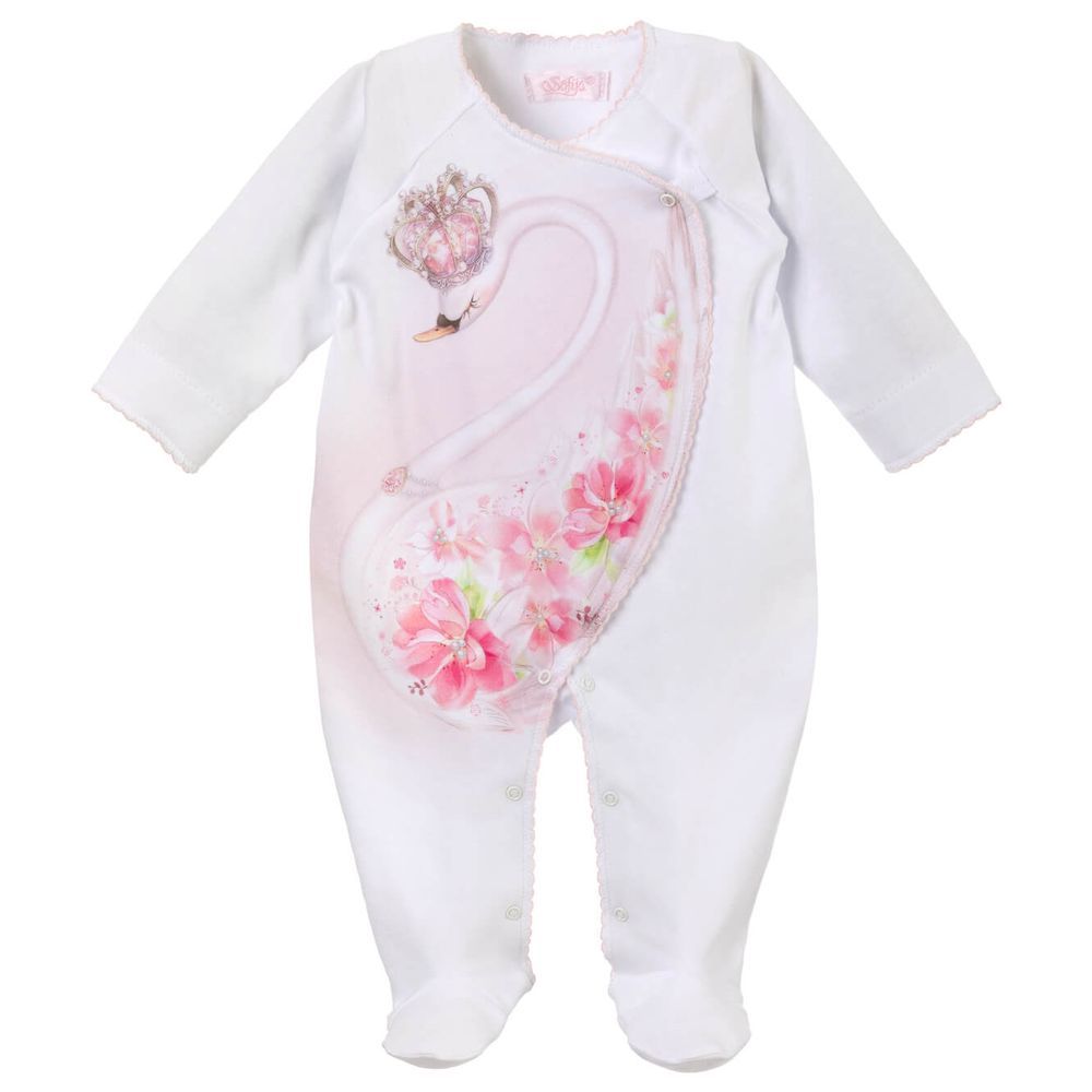Swan shop baby grow