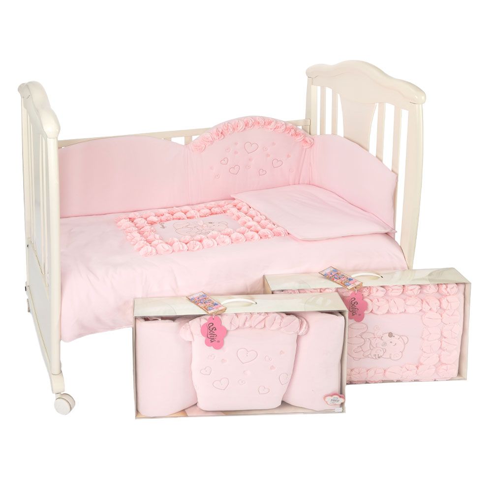 Sofija - Bedding Set Liliana - 5pc-Set - Pink