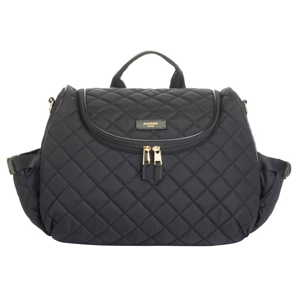 Storksak Poppy Quilted Diaper Bag Black Buy at Best Price