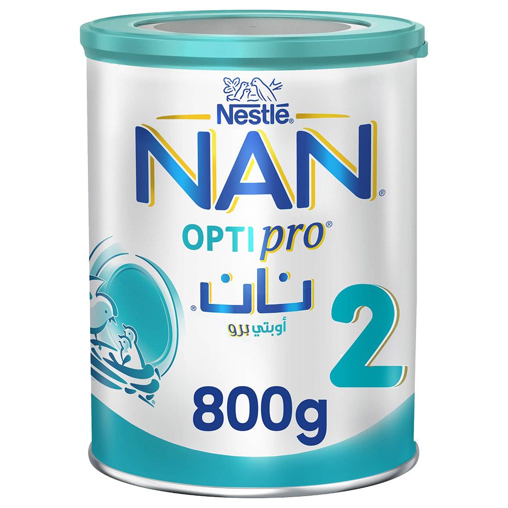 Nestle Nan 2 Optipro Dry Milk Mixture for 6+ Months Babies 800g