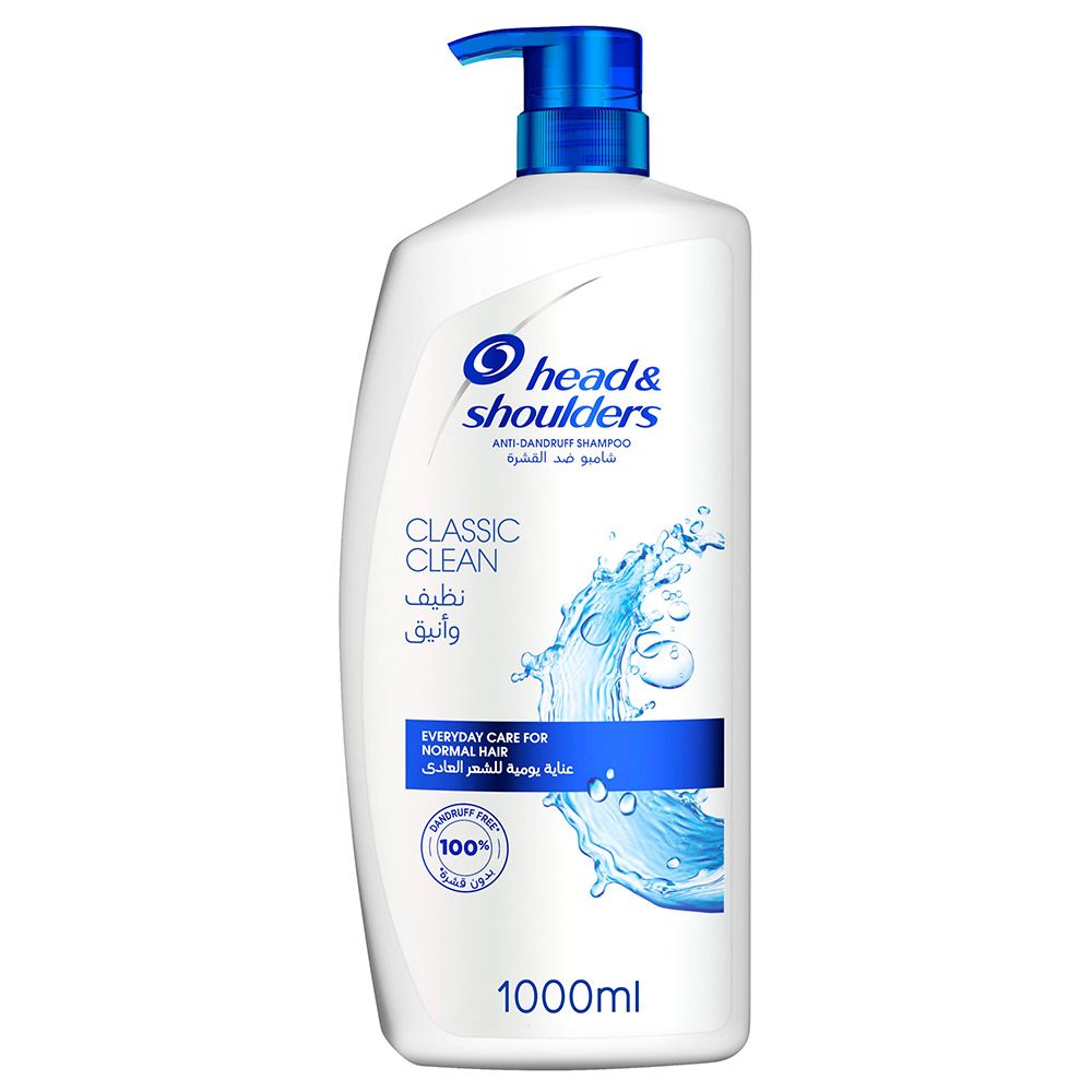 Head Shoulders Classic Clean Anti Dandruff Shampoo 1000ml