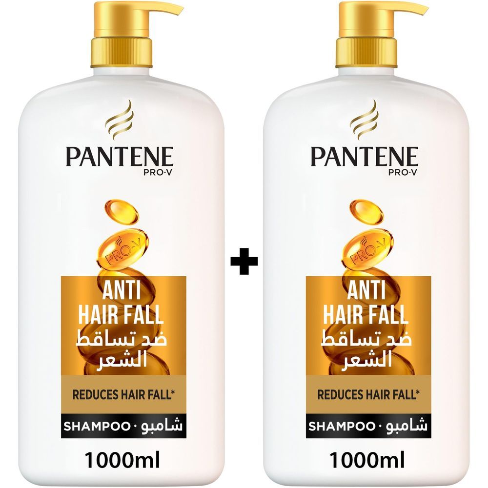 Pantene Pro V Anti Hair Fall Shampoo 1000ml Dual Pack Buy at