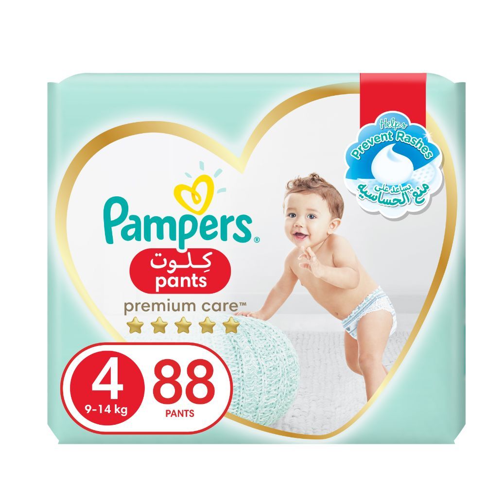 Pampers premium best sale care size 4