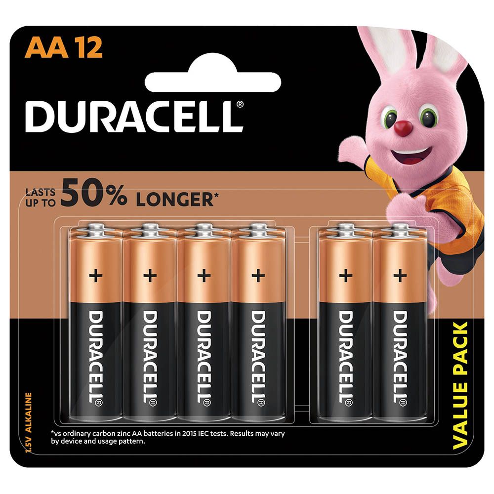 Pack 12 Pilas AAA Duracell - Triple A