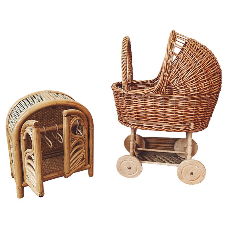 Lovely Baby Vintage Wicker Doll Pram Buy at Best Price from