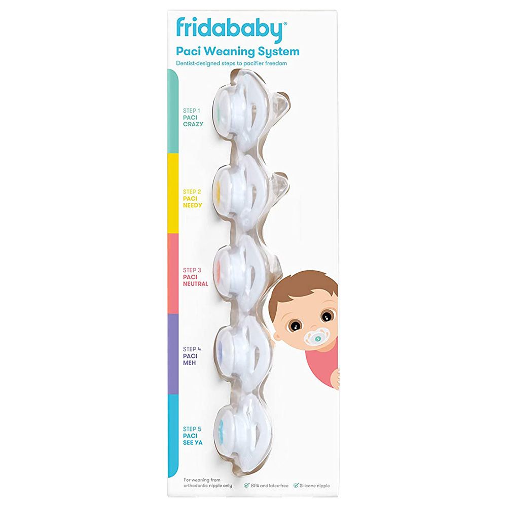 Weaning pacifier clearance