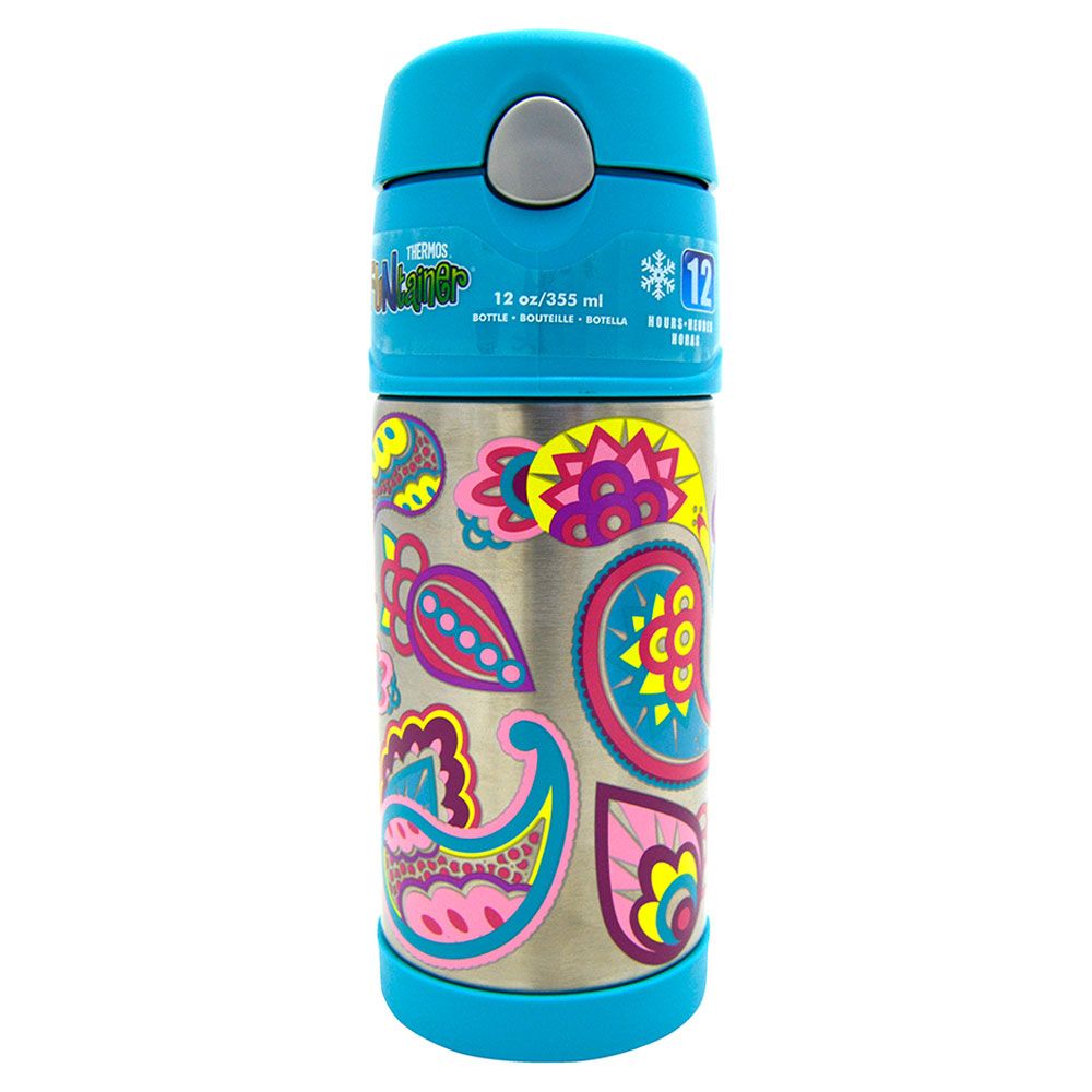 THERMOS Funtainer Kid Stainless Vacuum Flask Insulated Hydration Bottle  355ml