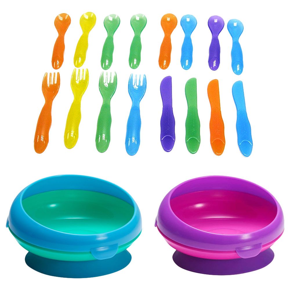 The First Years - Take & Toss Flatware & Inside Scoop Bowl