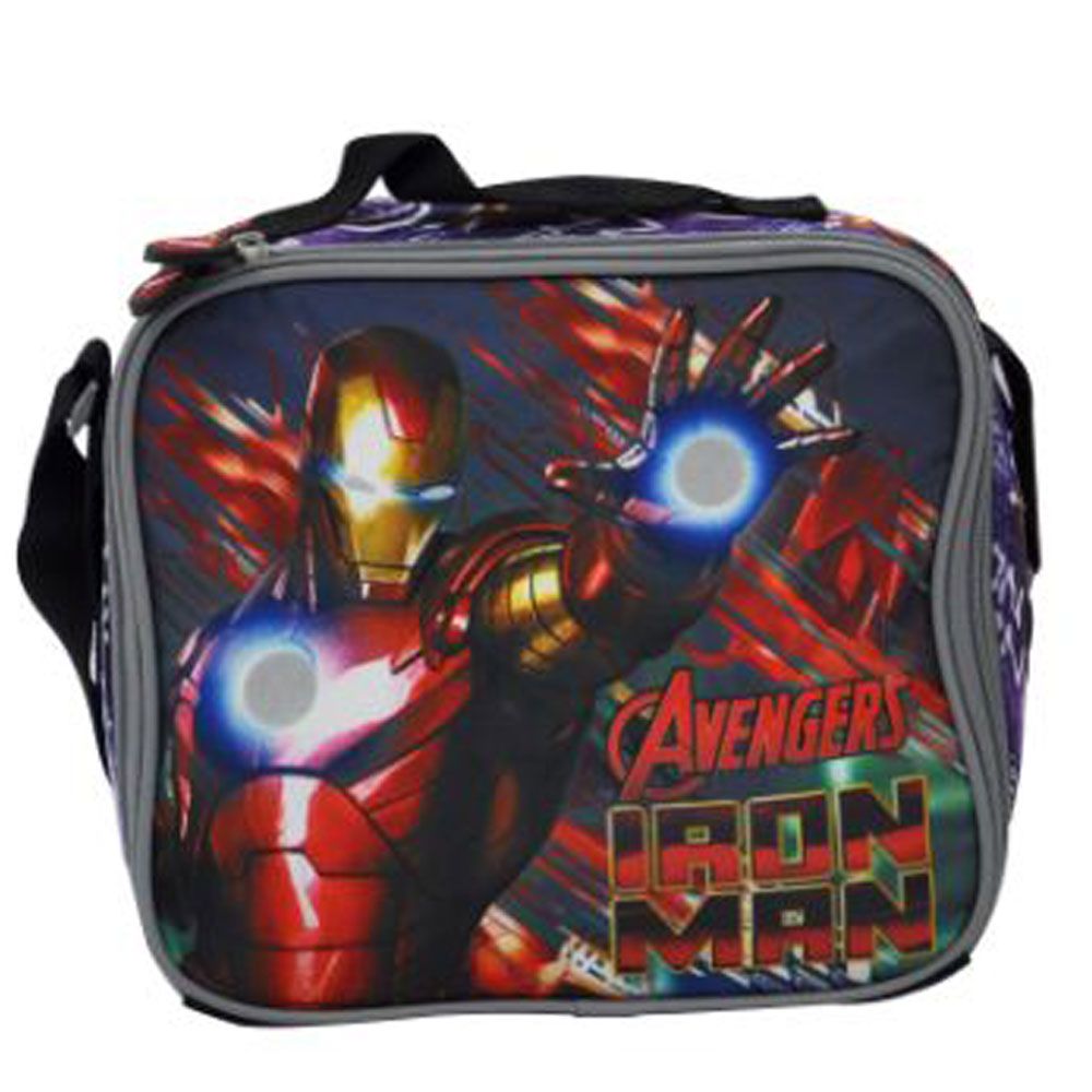 Iron man backpack and lunchbox sale