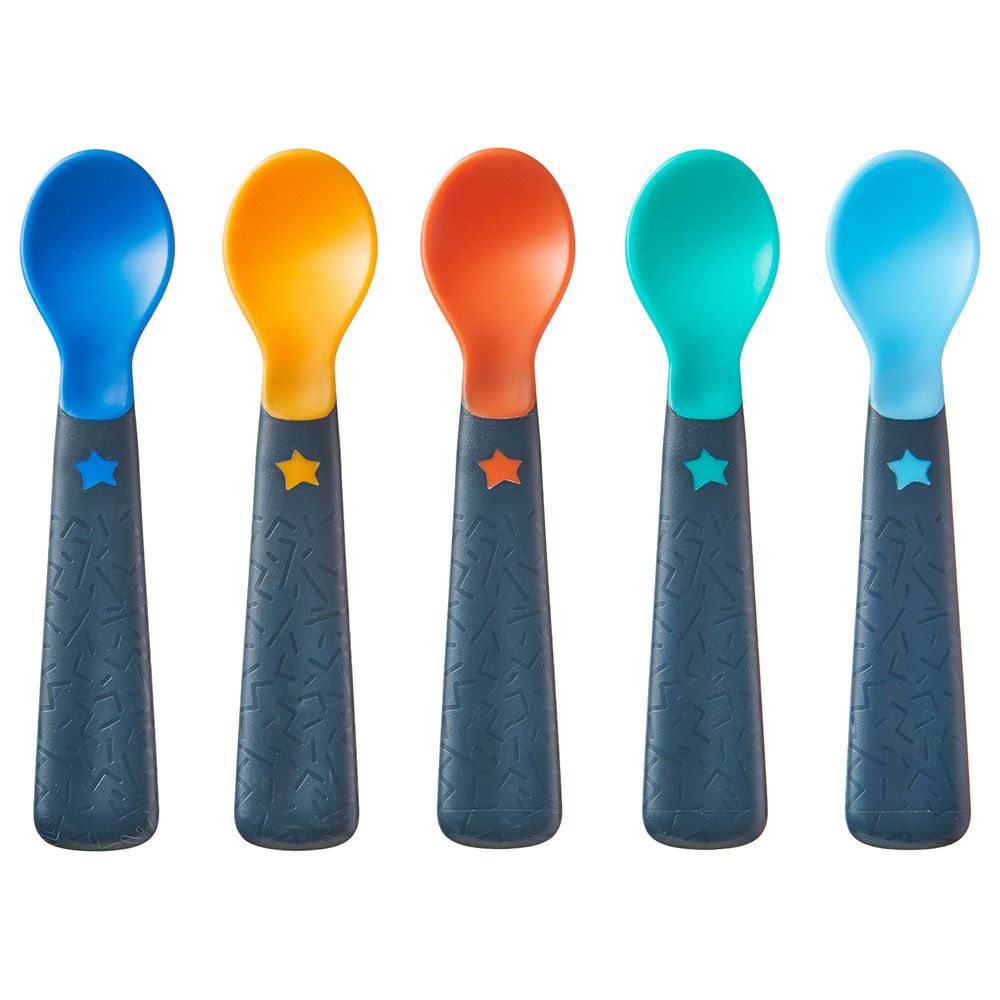 Tommee Tippee - Easi Grip Self Feeding Spoon(Pack of 5)