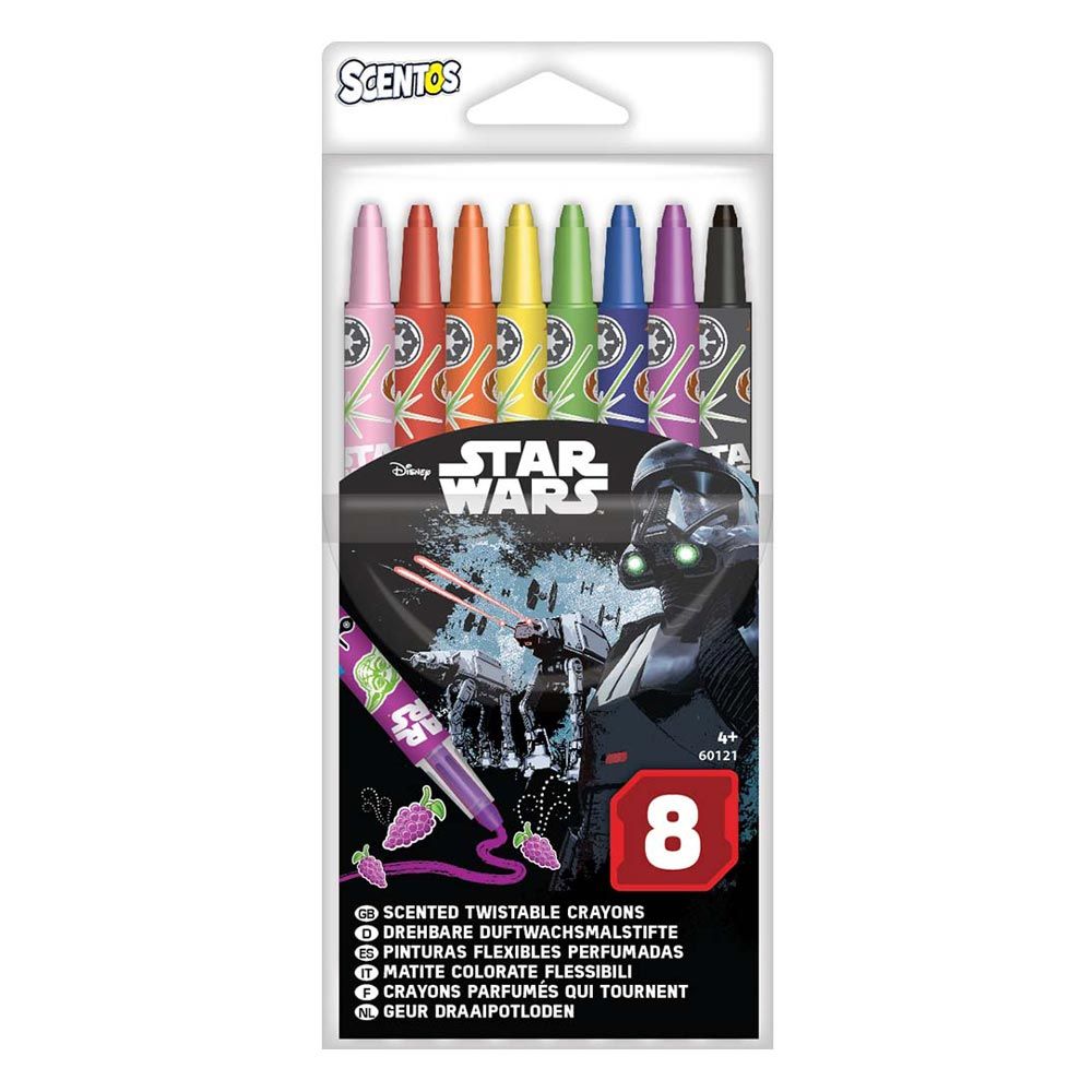 Scentos - Scented Twistable Crayons - Star Wars (8pcs)