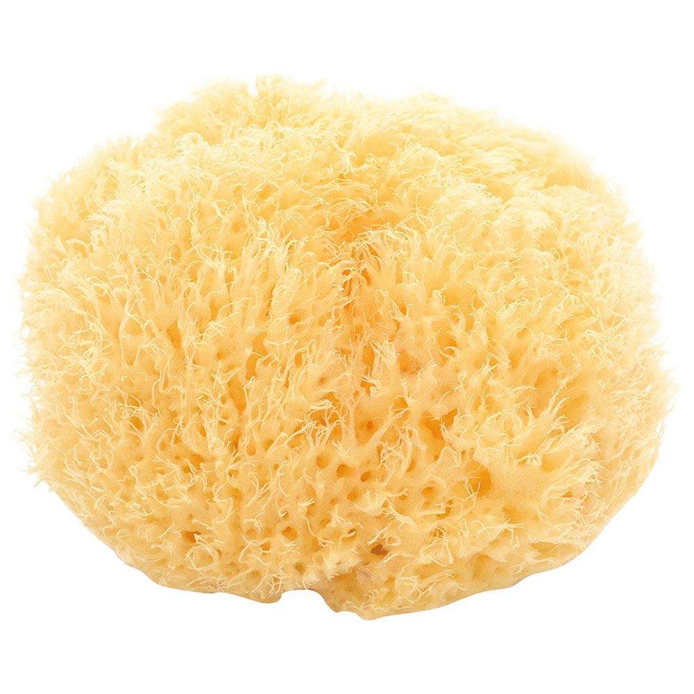 Babu - Honeycomb Sea Baby Sponge - 16cm - Yellow