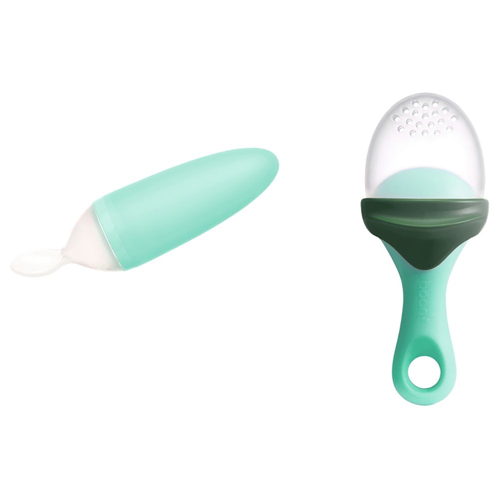 Boon PULP silicone feeder- mint