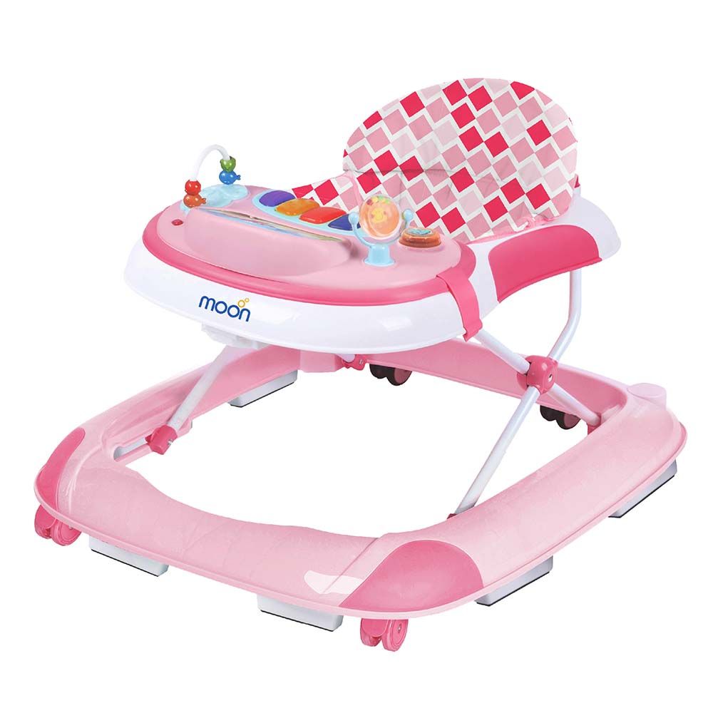 MOON Pace Baby Child Walker With music Toys Pink Buy at