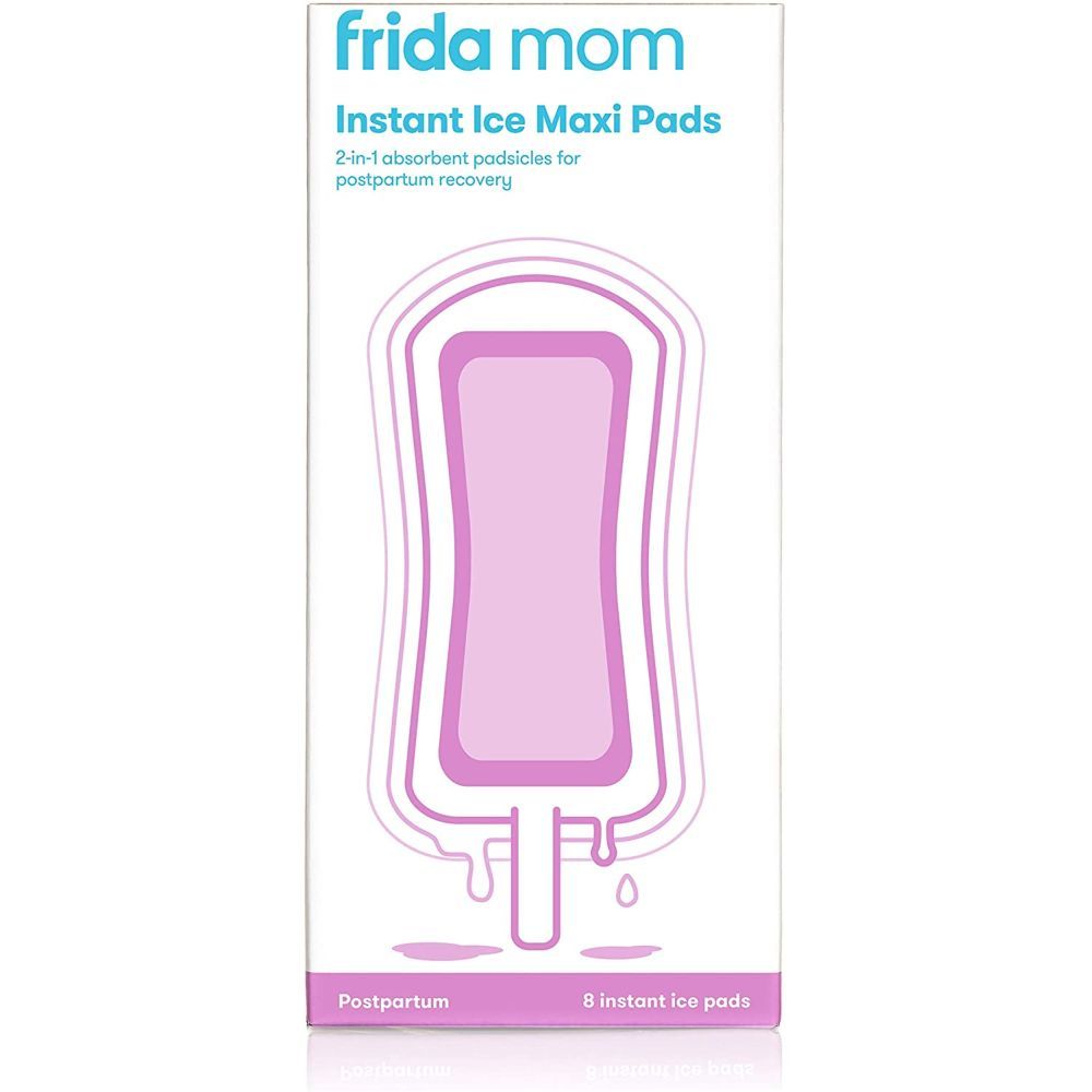 Frida Mom 2-in-1 Postpartum Absorbent Postpartum Perineal Ice Maxi Pads   Instant Cold Therapy Packs and Absorbent Maternity Pad in One Ready-to-use  Padsicle for After Birth