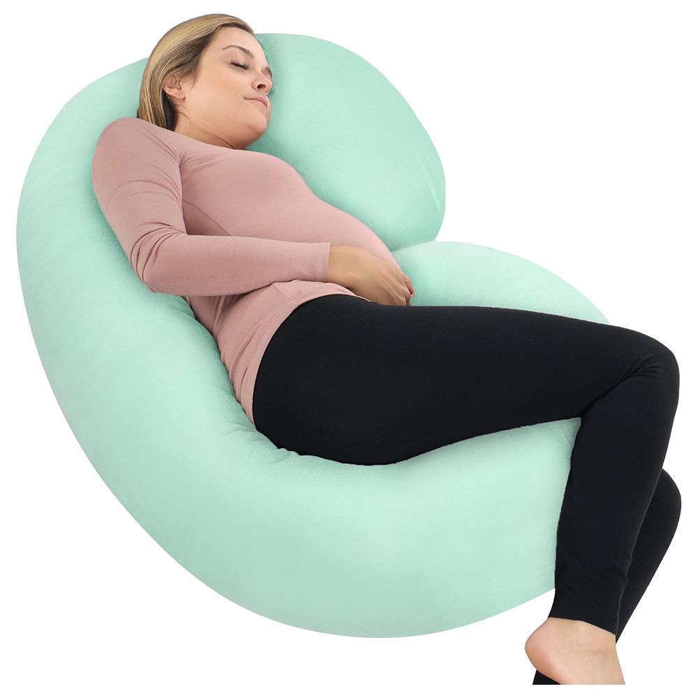 PharMeDoc C Shaped Pregnancy Pillow Green Buy at Best Price