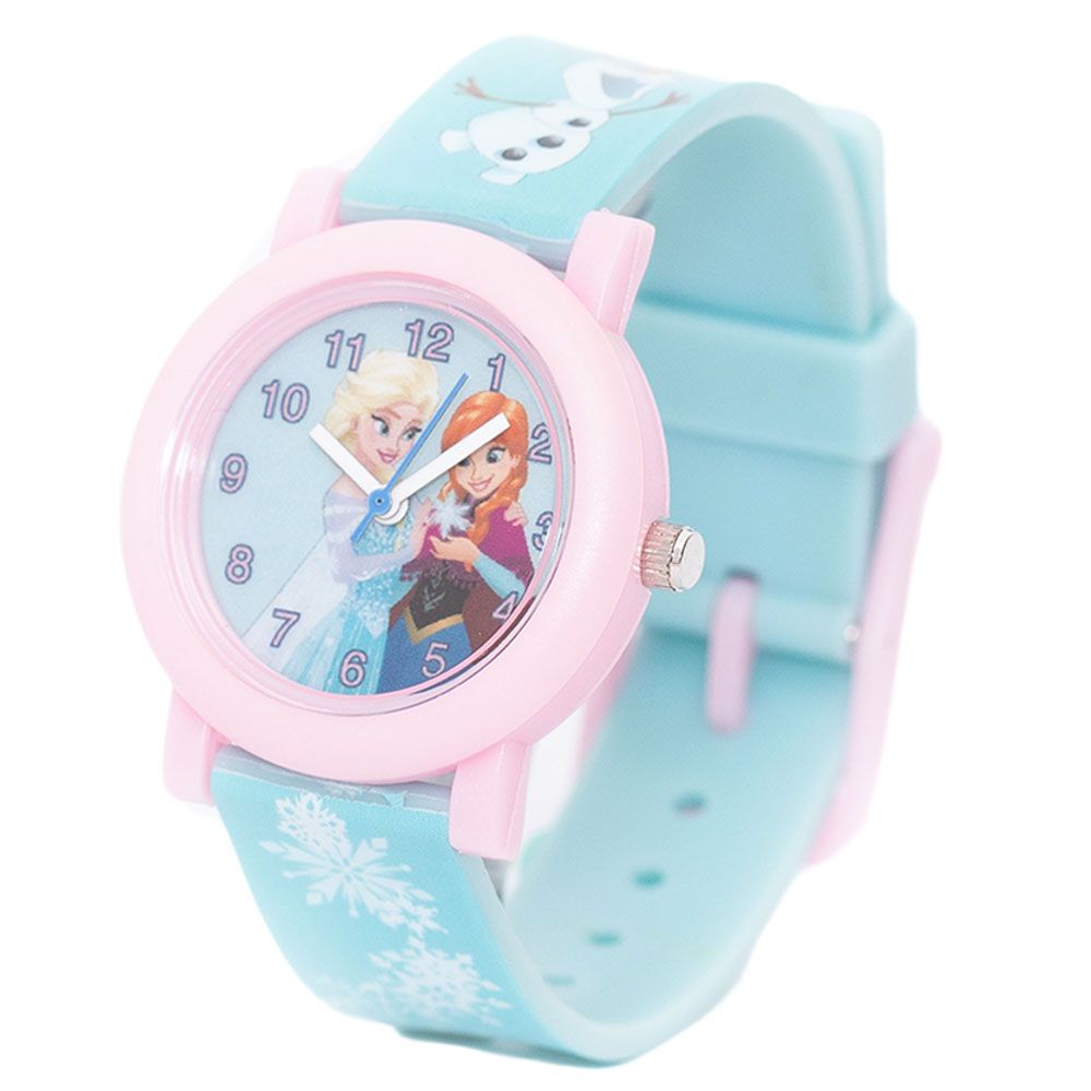 Pink frozen on sale watch