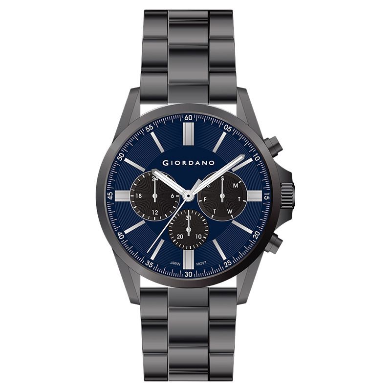 Giordano watches blue best sale dial