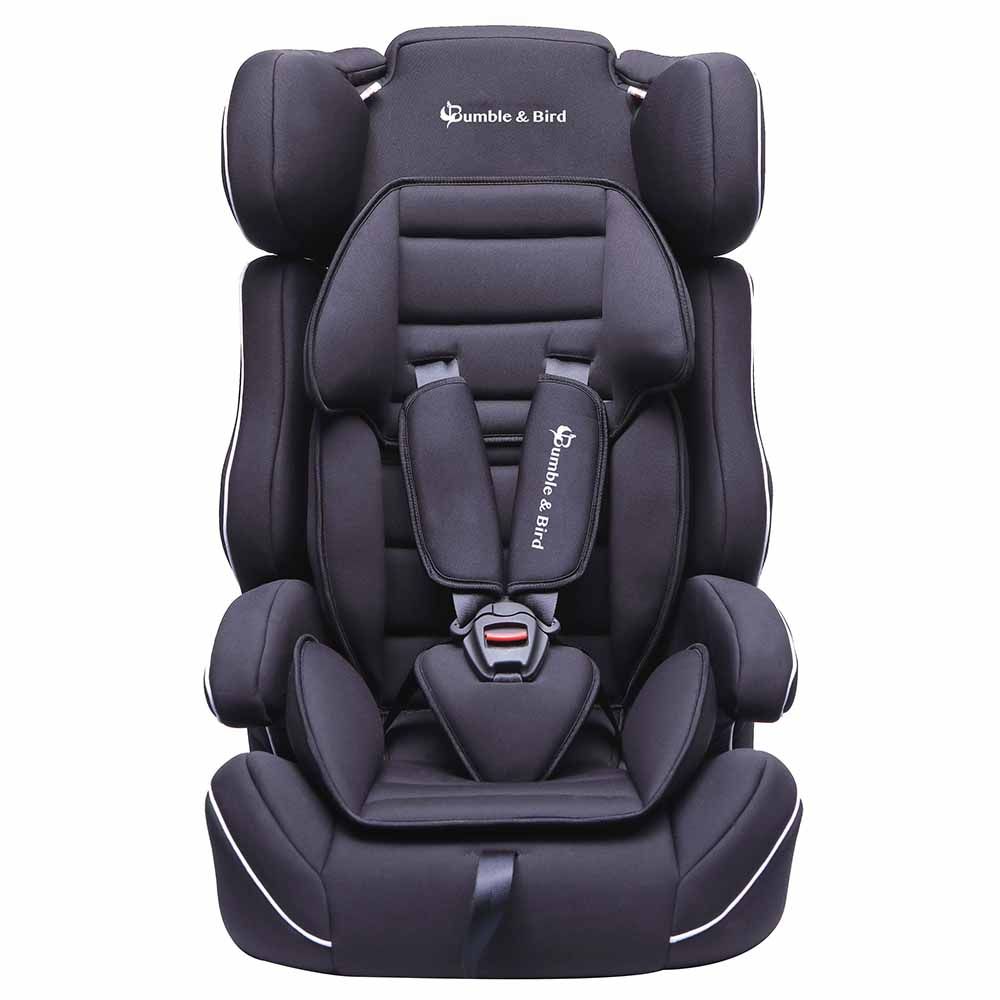 Bumble & Bird - FlexFit Booster Car Seat - Group 1/2/3 - Black (Exclusive)
