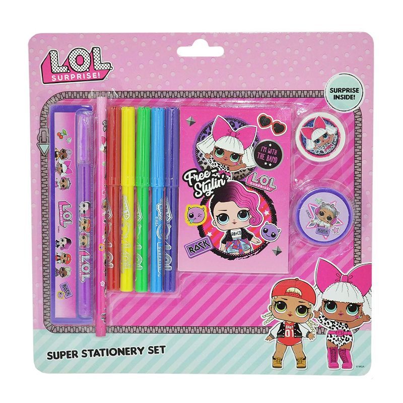 L.O.L. Surprise Born to Rock Super Stationery Set Buy at Best