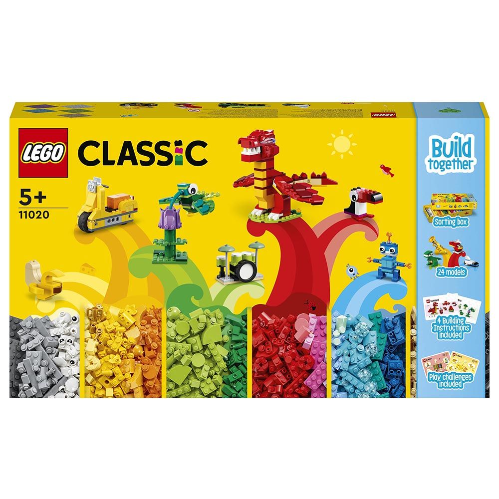 Lego Classic Build Together Building Kit 1601pcs