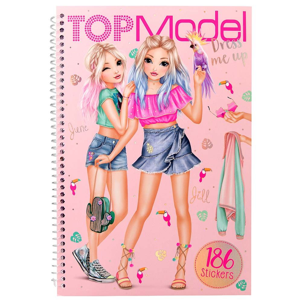 Topmodel - Dress Me Up Sticker Book