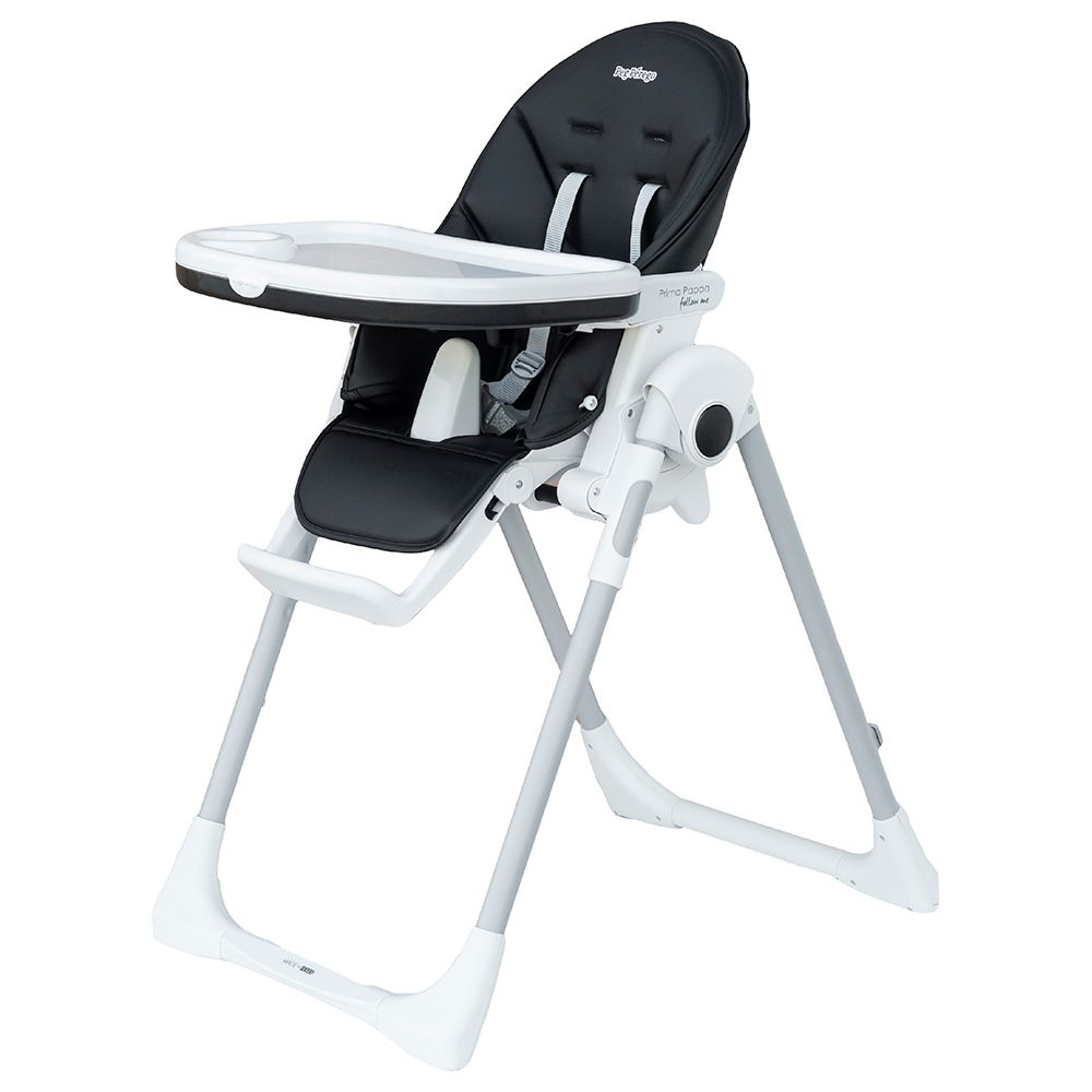 Peg Perego - Prima Pappa Follow Me Licorice Highchair-Black