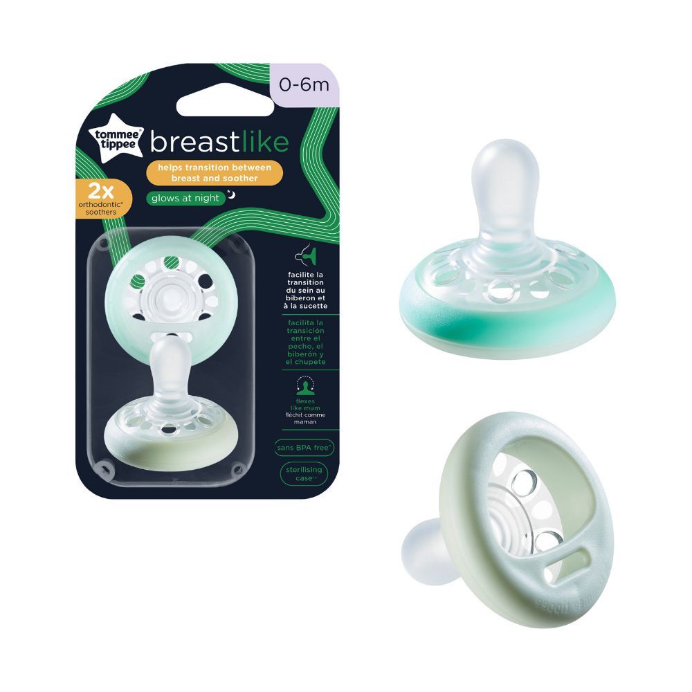 TOMMEE TIPPEE ANYTIME 2 SUCETTES ORTHODONTIC 0-6M