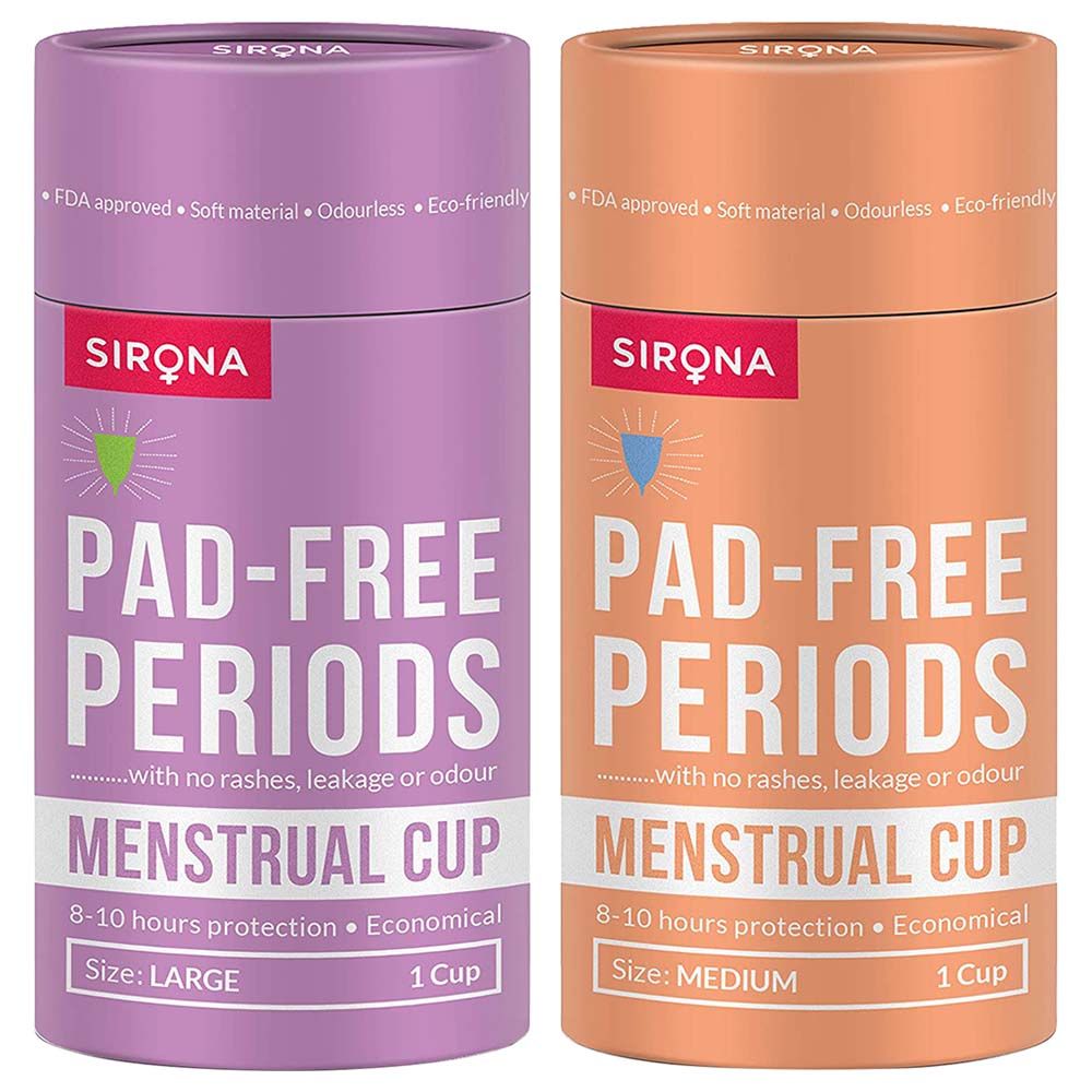 Sirona menstrual cup deals